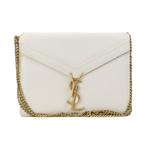 Сумка Yves Saint Laurent Cassandra Medium Chain Bag Caviar Blanc 221610F500G2216