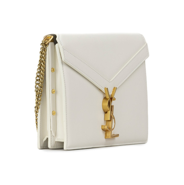 Сумка Yves Saint Laurent Cassandra Medium Chain Bag Caviar Blanc 221610F500G2216