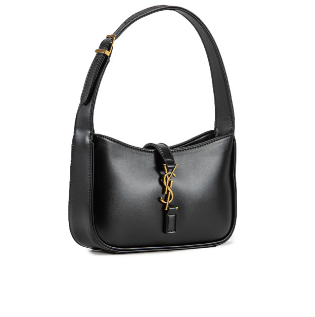 Сумка Yves Saint Laurent Hobo Le 5 A 7 Leather Shoulder Bag in Black 6572282R10W2000