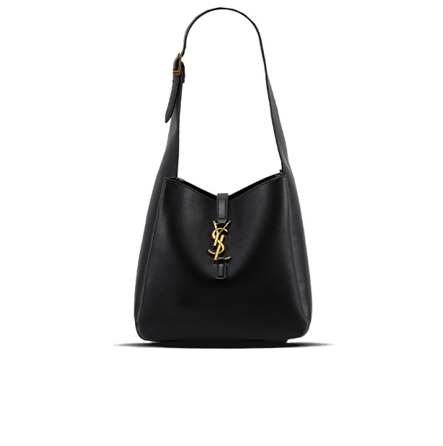 Сумка Yves Saint Laurent Le 5 A 7 Supple Small In Grained Leather Black 6572244D10W2526