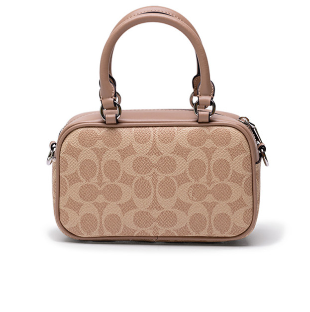 Сумка Satchel Crossbody In Signature Beige CF117