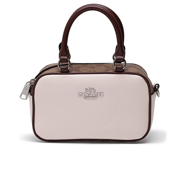 Сумка Satchel Crossbody In Signature Colorblock CF122