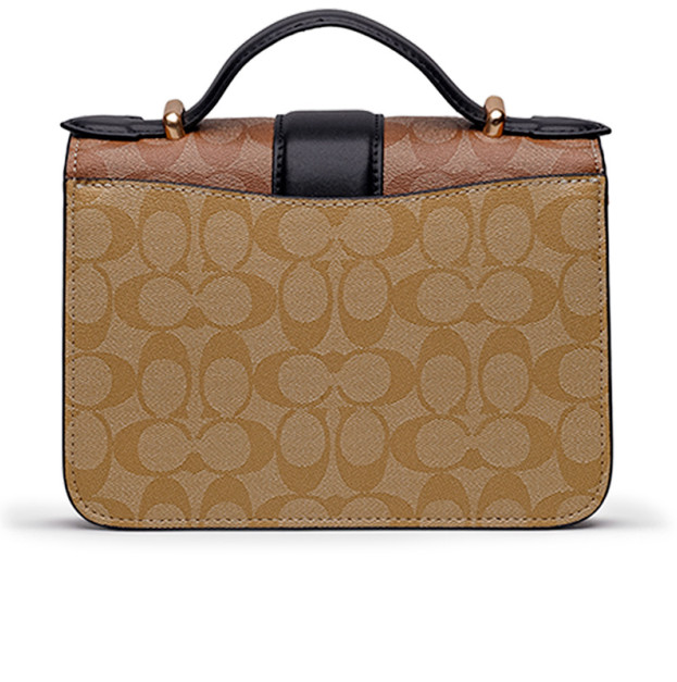 Сумка Georgie Shoulder Bag In Blocked Signature Canvas CZ830