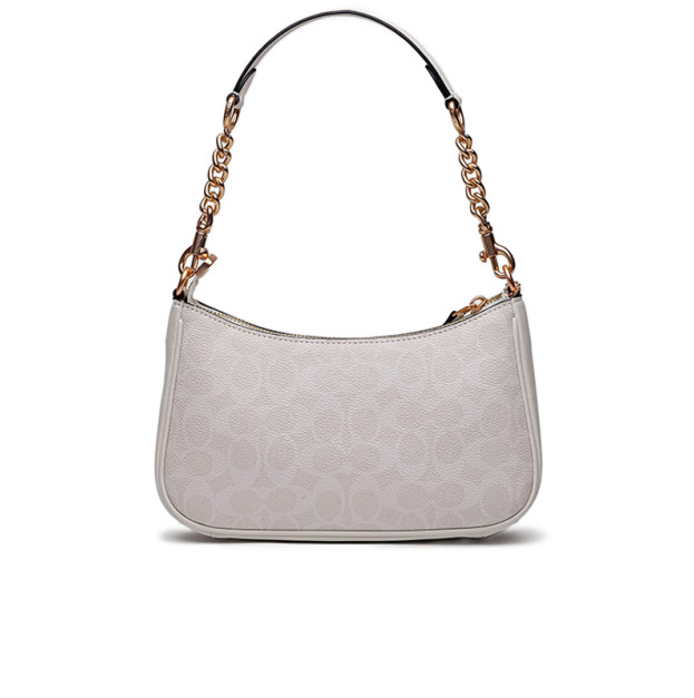 Сумка Teri White Shoulder Bag In Signature Canvas CP775