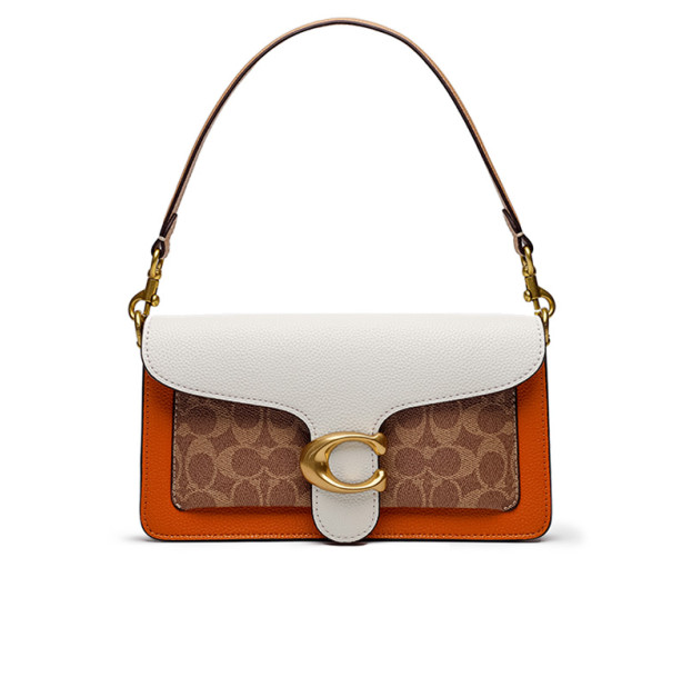 Сумка Tabby White Ginger Shoulder Bag 26 In Signature Canvas CZ270