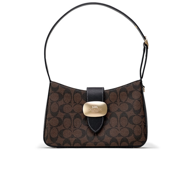 Сумка Eliza Shoulder Bag In Signature Canvas CT330