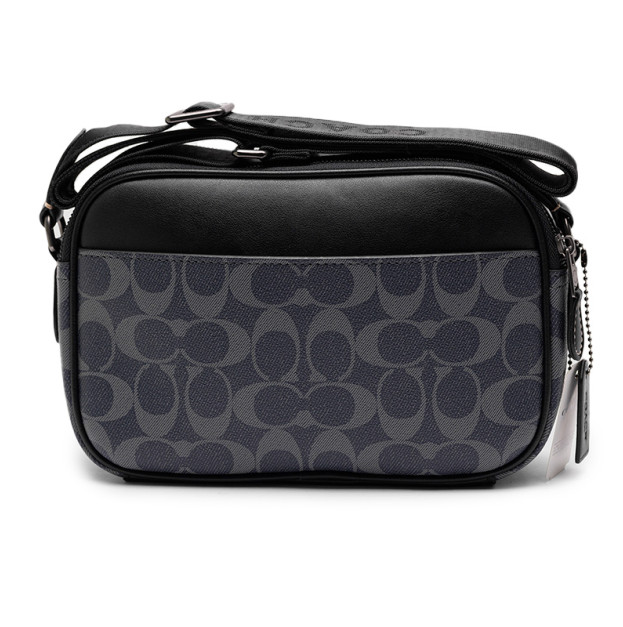 Сумка Graham Crossbody With Monogram Print With Varsity Stripe CS108