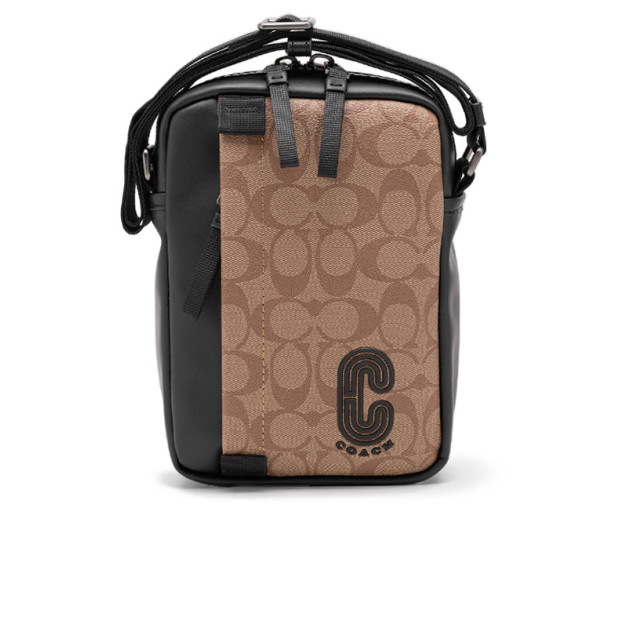 Сумка Crossbody in Signature Canvas Sand CS338