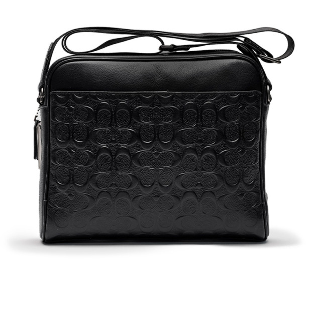 Сумка Charles Camera Crossbody Messenger Bag Textured Black CS482