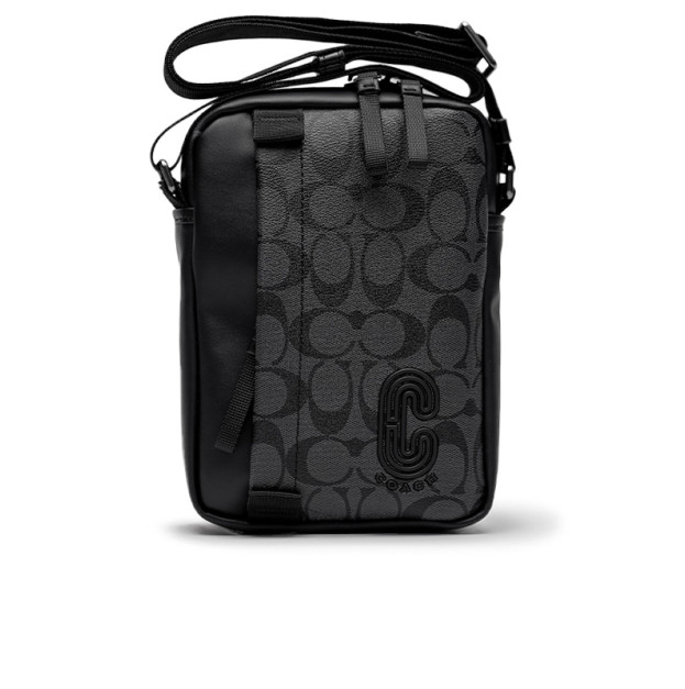 Месседжер Crossbody in Signature Canvas Black CS339