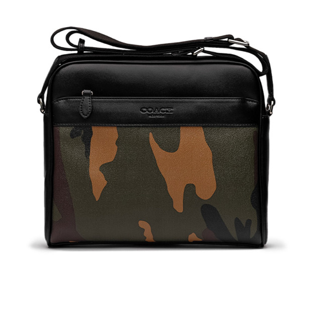 Сумка Charles Camera Crossbody Messenger Bag Camo CS882