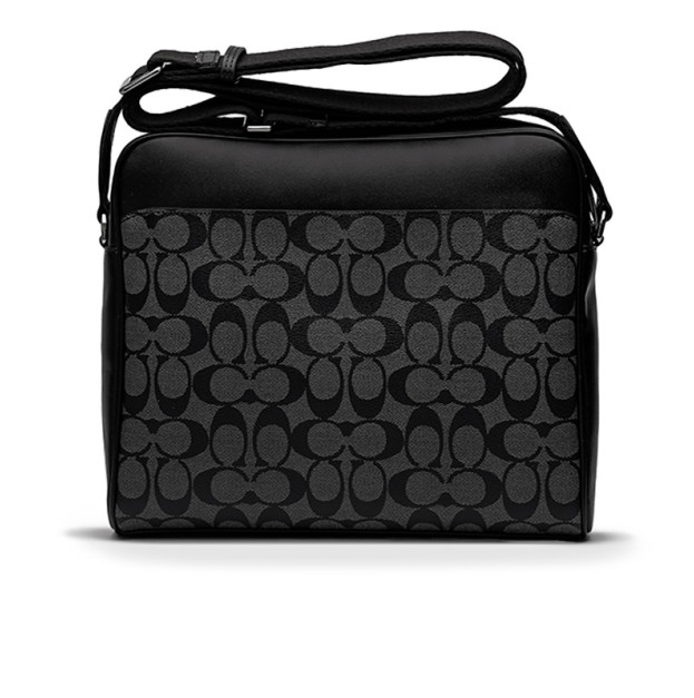 Сумка Charles Camera Crossbody Messenger Bag Signature Black CS476