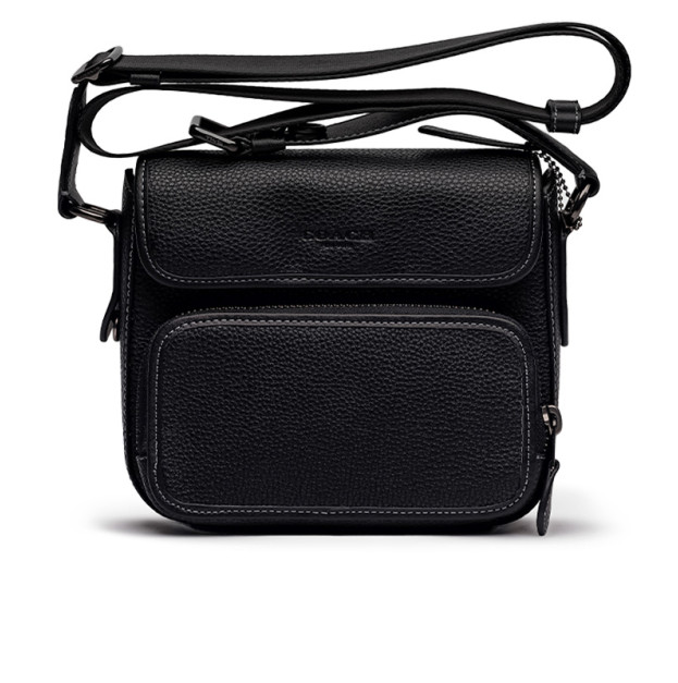 Сумка Sullivan Flap Crossbody In Signature Canvas Total Black CS718
