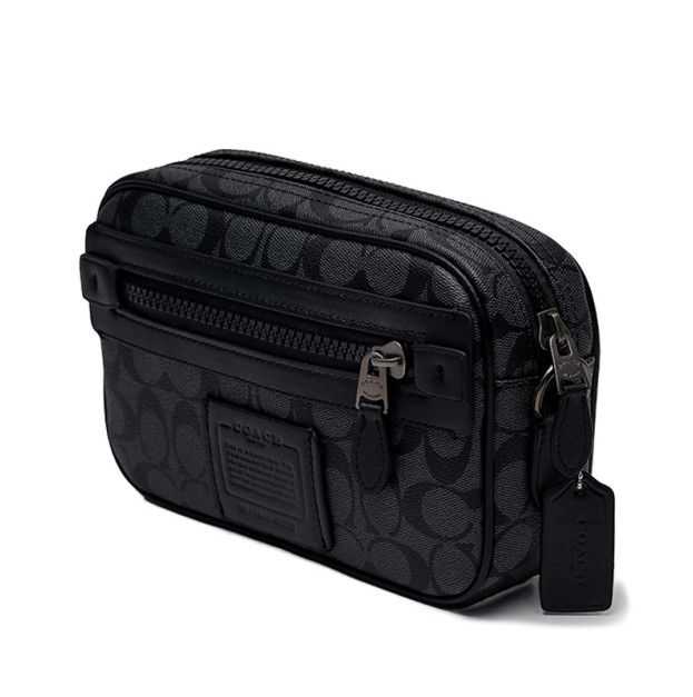 Месседжер Academy Crossbody Signature Canvas Blue CS898