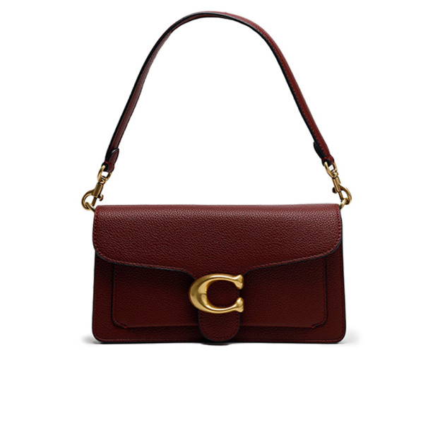 Сумка Coach Tabby Shoulder Bag 26 With Signature Bordo CH857