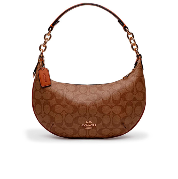 Сумка Payton Hobo In Signature Canvas in Beige CU540