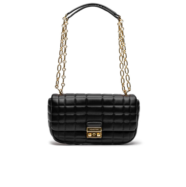 Сумка Michael Kors Tribeca Large Quilted Leather Shoulder Bag Black 65A3V8GG8W-550