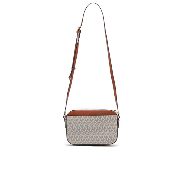 Сумка Jet Set Large Logo Crossbody Bag Ivory 24H3E55S4R-450