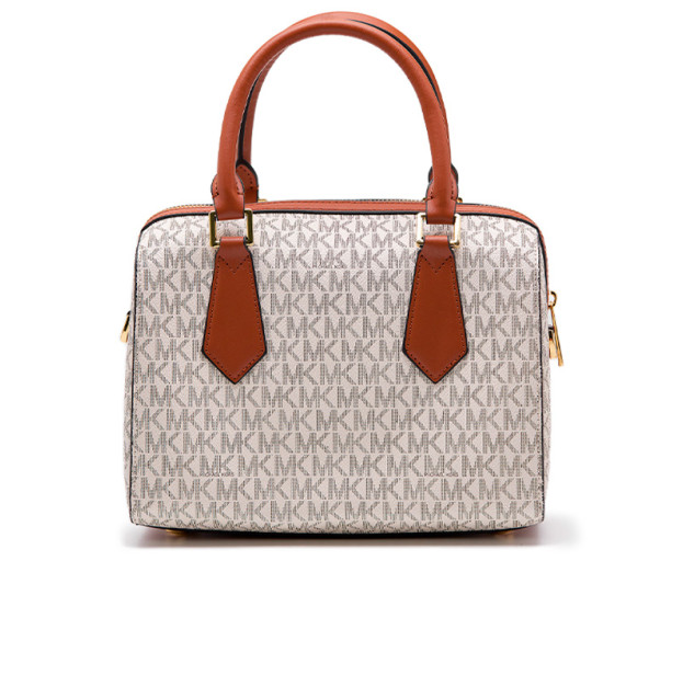 Michael Kors Bag Small Hayes Duffle Crossbody Bag Vanilla Luggage 24H3D60S5S-200