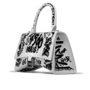 Сумка Hourglass Small Handbag Graffiti in White 5937500GUSA2000