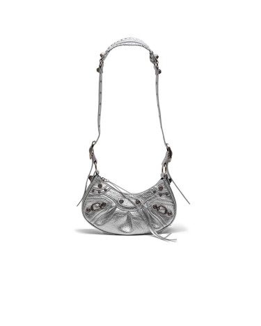 Le Cagole XS Shoulder Bag Silver 5935461LBBU1010