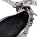 Сумка Le Cagole XS Shoulder Bag Silver 5935461LBBU1010