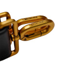 Сумка Small Flap Leather Bag Black Gold 5939369JFDF7500