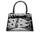 Сумка Hourglass Small Handbag Graffiti in Black 5936620FFLU1350