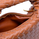 Сумка Veneta Nappa Intrecciato Mini Jodie Caramel 651876VCPP59830