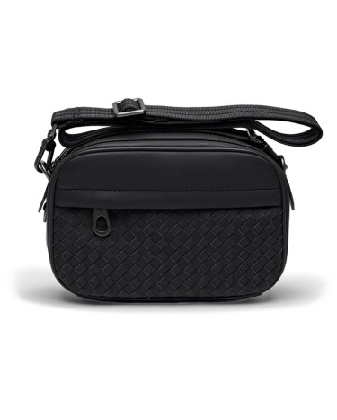 Месседжер Bottega Intrecciato Crossbody Black 651876DKCF60015