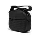 Messenger Intrecciato Crossbody Black 651876DKCF60015