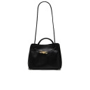 Сумка Veneta Andiamo Medium Leather Tote Bag in Black 810214V4O92