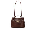 Сумка Veneta Andiamo Medium Leather Tote Bag in Brown 810214V4O98