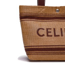 Сумка Mini Cabas In Textile With Raffia Effect And Calfskin 10N500RWP40DC