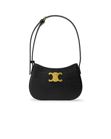 Сумка Celine Medium Tilly Bag in Shiny Calfskin Black 10N630HJP11QB