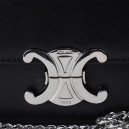 Сумка Shoulder Bag Claude In Shiny Calfskin Black Silver 10N550CSS24BB