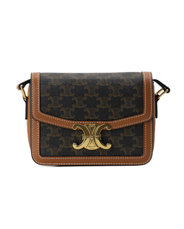 Сумка Celine Classique Triomphe Brown 10N120RTR18FF