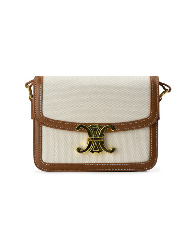 Сумка Celine Classique Triomphe Beige Brown 10N120RWD18BG