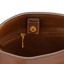 Сумка Small Bucket Cuir Triomphe In Smooth Calfskin Tan Brown 115230SA290IO