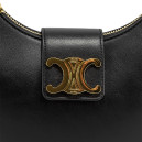 Сумка Ava Triomphe Soft Bag in Smooth Calfskin Black 115230DF300ML
