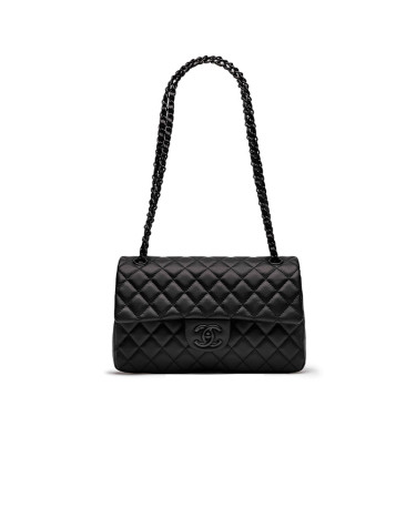 Bag Chanel Classic 2.55 Medium Double Flap in Black A52864 Y08246 NJ475