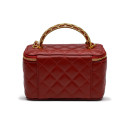 Classic Lambskin Pearl Crush Vanity Bag B77890 F56435 FH095