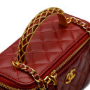 Classic Lambskin Pearl Crush Vanity Bag B77890 F56435 FH095