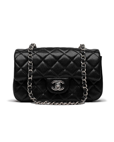 Classic 1.55 Small Single Flap Bag in Black F48654 B76585 CC990