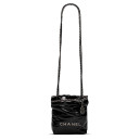 Сумка Black Quilted Calfskin Mini 22 Bag Silver Hardware P88501 P22369 PB990