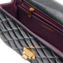 Сумка 2.55 Reissue Double Flap Leather Bag Black Gold F82554 D75896 CG960