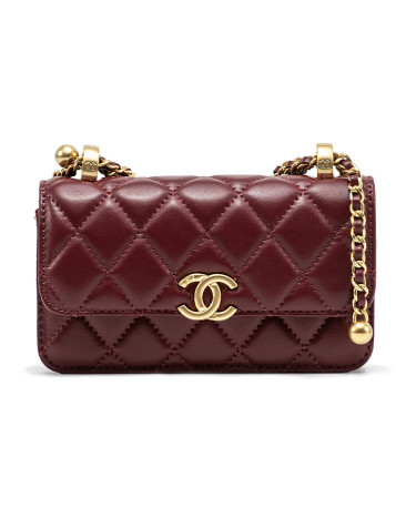 Сумка Red Mini Perfect Fit Flap Bag Leather F82554 D75760 FD400