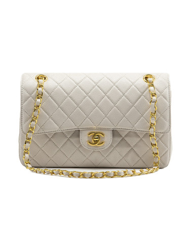 Chanel 2.55 Reissue Leather Bag Cream Gold F82554 T80400 AQ850