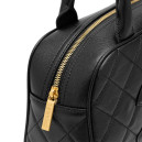Сумка Vintage CC Quilted Caviar Bowling Bag Black F82554 F84856 WA458