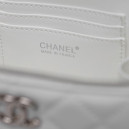 Сумка Classic White Lambskin Pearl Crush Vanity Bag Silver B77890 F56480 WH630